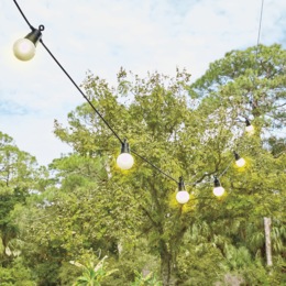 25&#39; Solar String Lights, , large