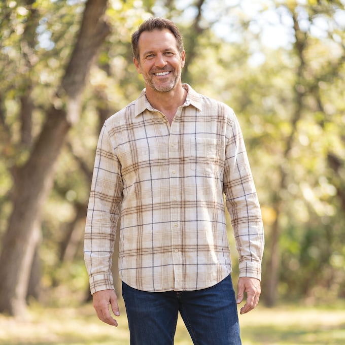 3-Pack Men's Flannel Shirts, , large