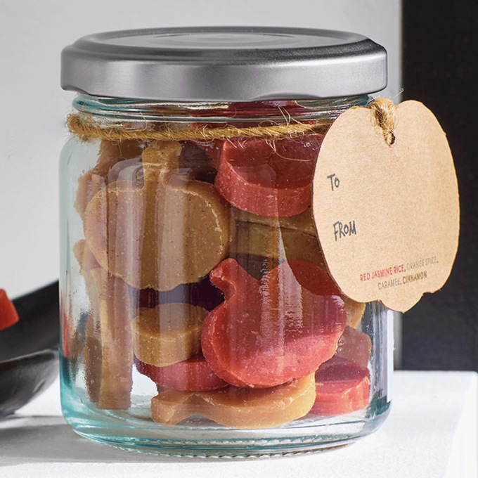 Mini Pumpkin Soaps in Jar, , large