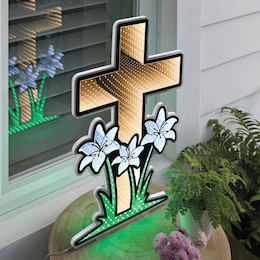 Easter Cross Infinity Light, , large