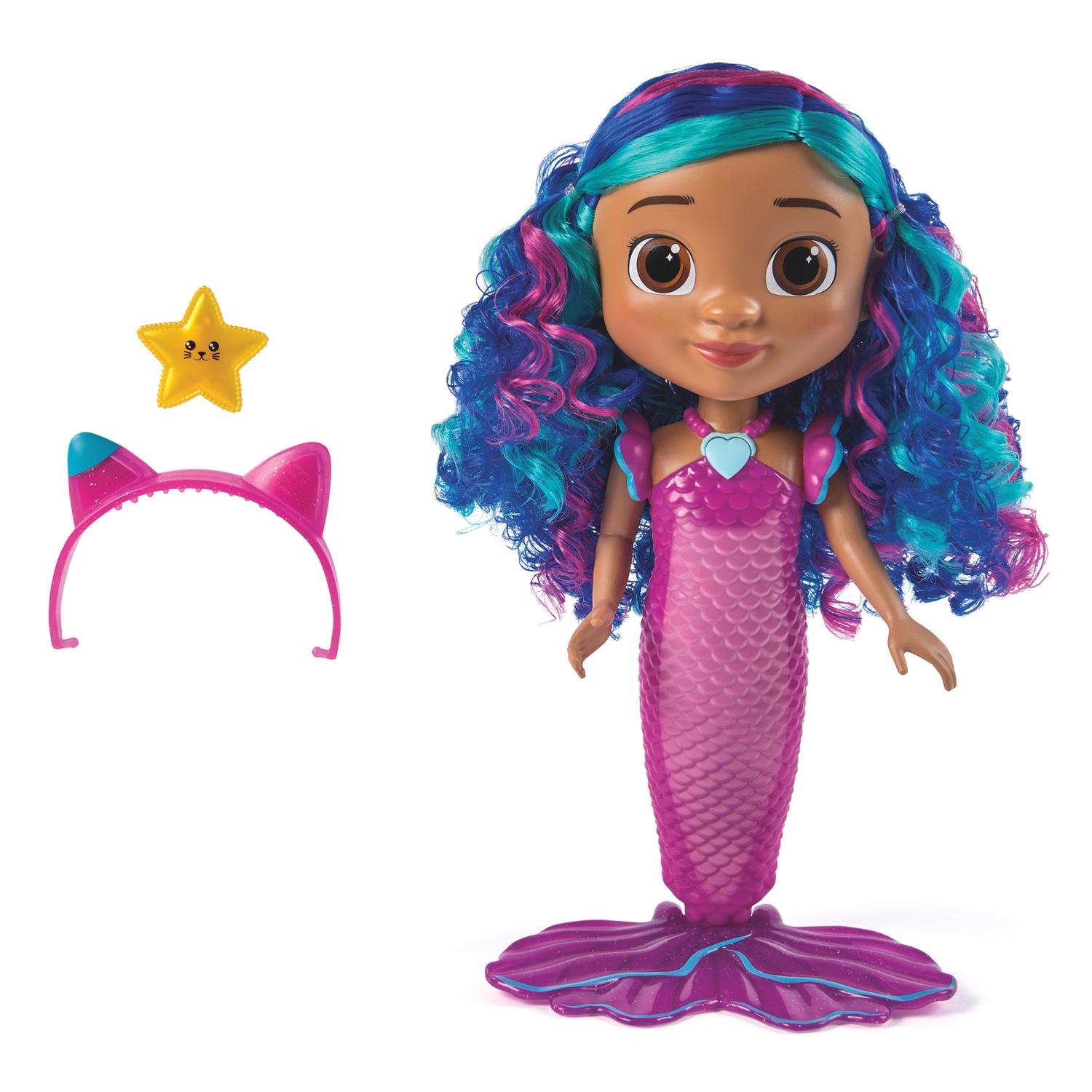 Gabby's Dollhouse Sing and Shine Mermaid Gabby | Swiss Colony