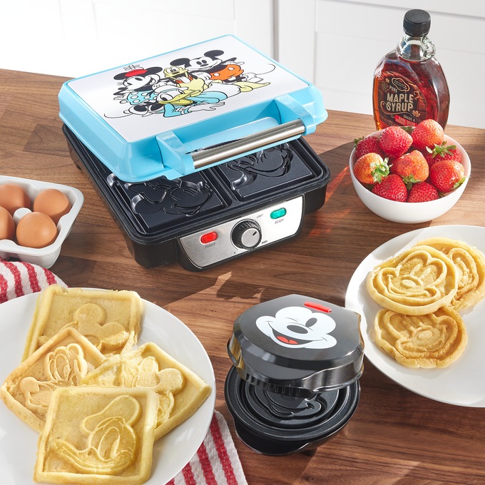 Mickey Mouse Mini Waffle Maker, , large