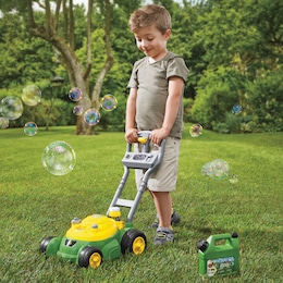John Deere Bubble Mower with Bubbles , , large