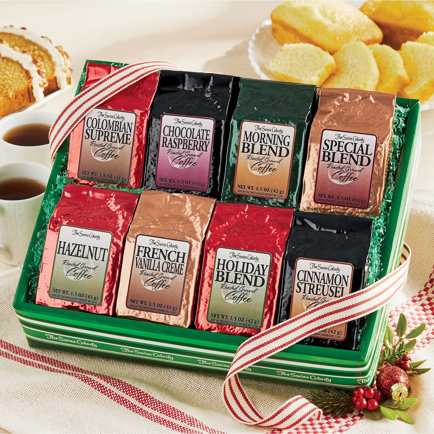 Coffee Sampler Gift Swiss Colony