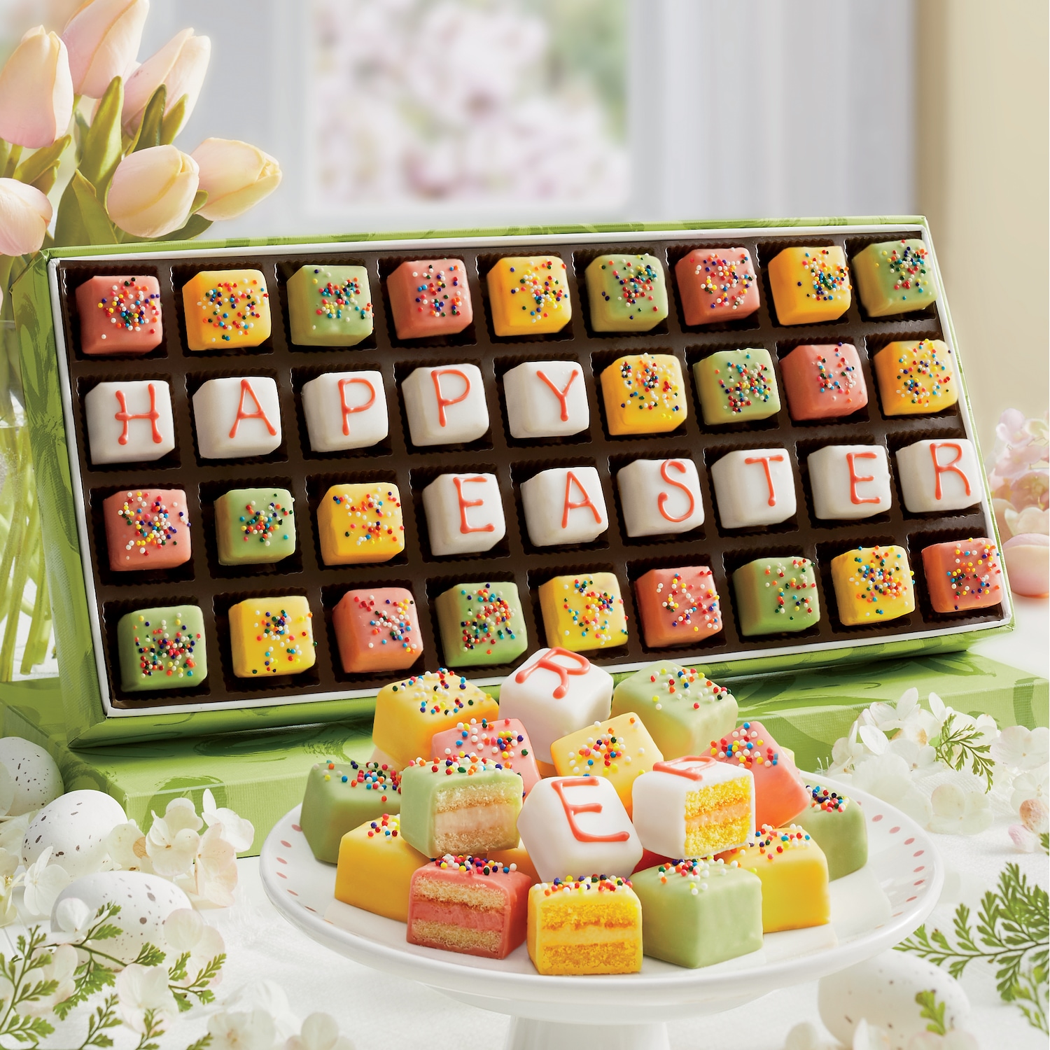 Mini Easter Petits Fours | Swiss Colony