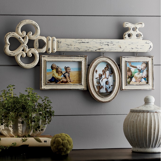 Key Wall Decor with Hanging Frames, , large