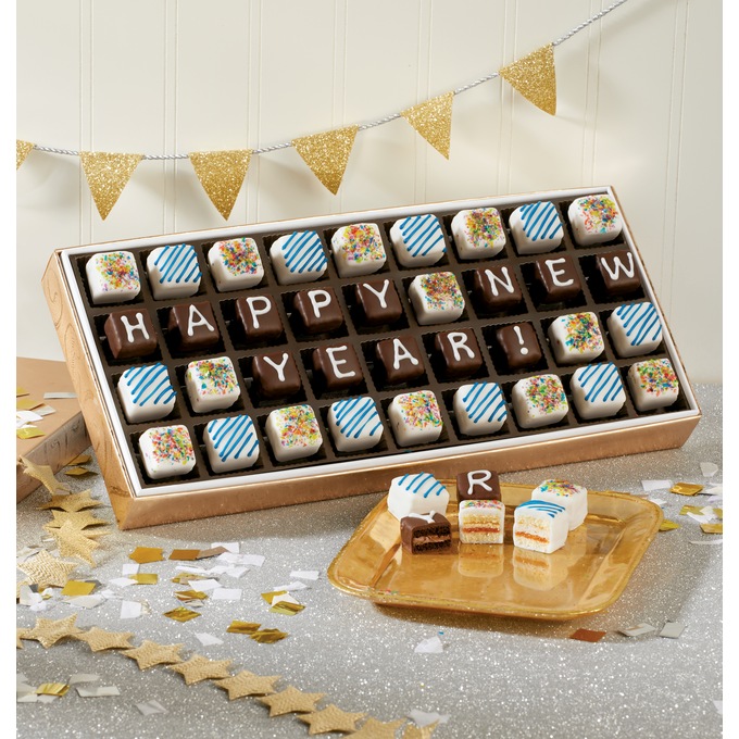 Happy New Year Petits Fours, , large