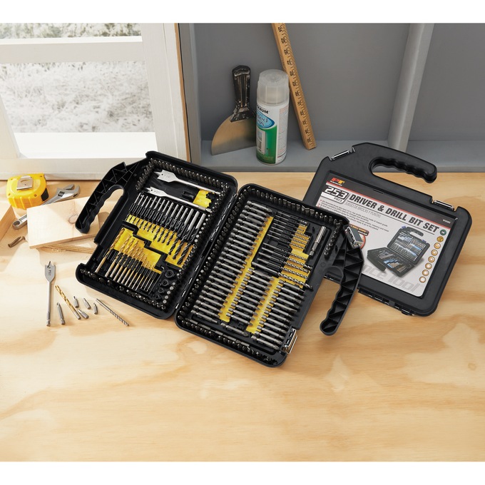 Performance Tool 253-Piece Drill & Driver Set, , large