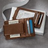 RFID Leather Money Clip Wallet, , large