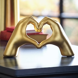 Heart Hands Sculpture, , large