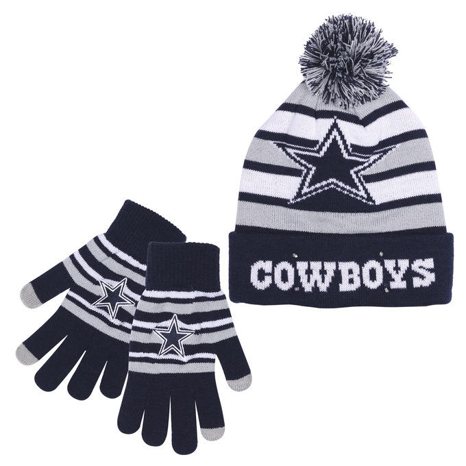 NFL Lit Hat And Gloves Set, , large