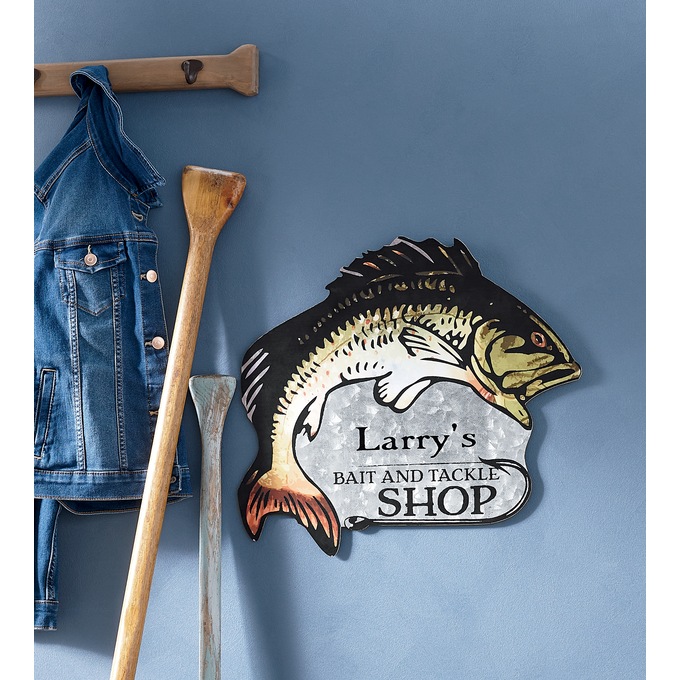 Bait and Tackle Shop Sign, , large