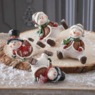 Set of 4 Cheerful Snowmen, , large
