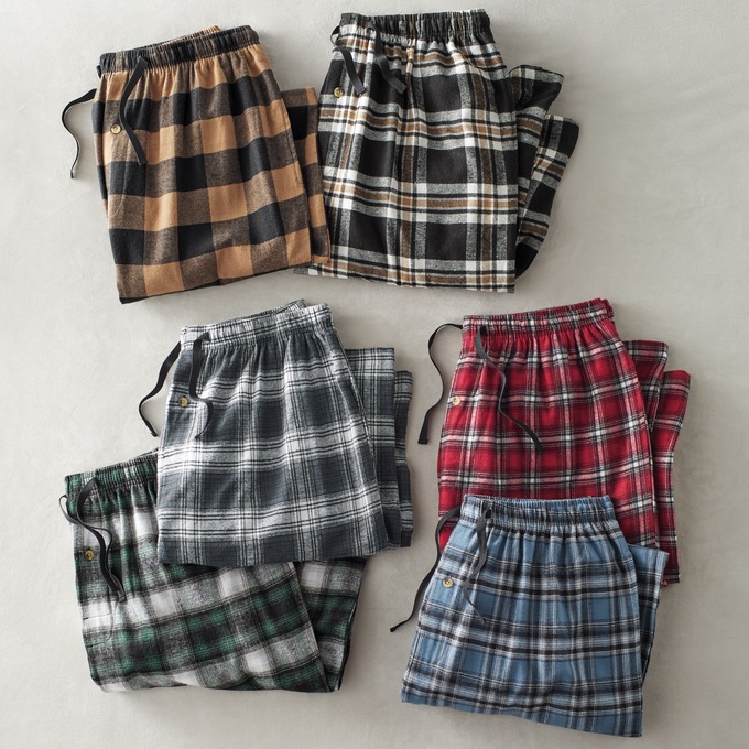 2-Pack Flannel PJ Pants, , large