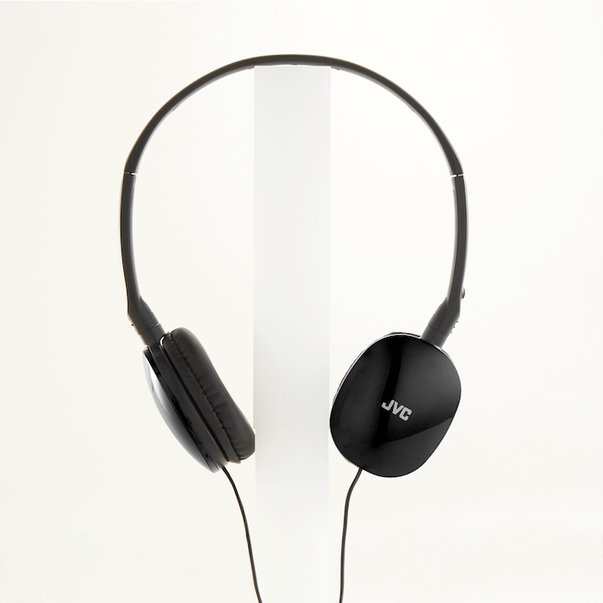 JVC Lightweight Folding Wired Headphones, , large