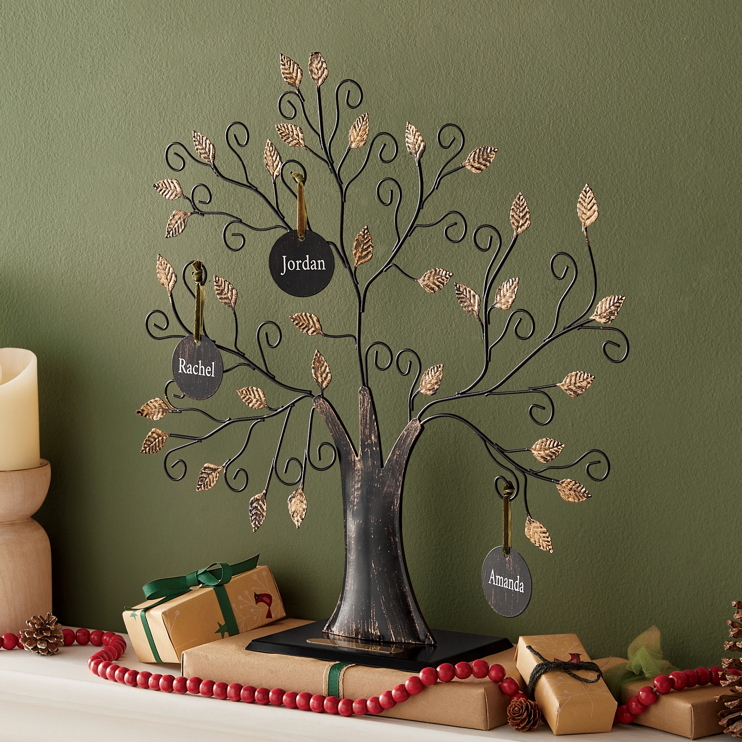 Personalized Family Tree Sculpture Swiss Colony