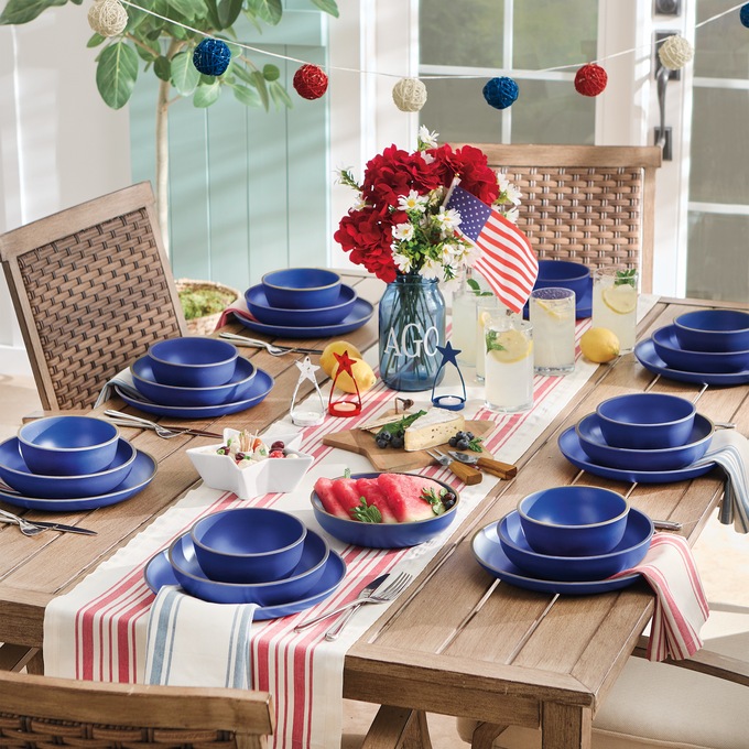 Personalized Outdoor Patriotic Arrangement, Multi, large