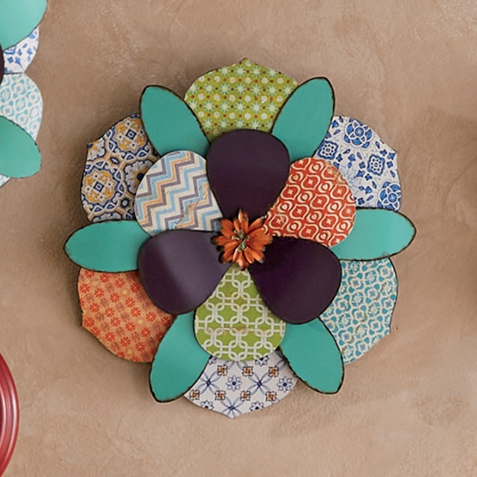 Boho Wall Flower, , large