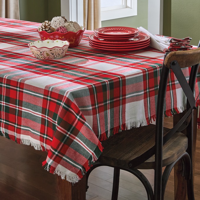 Tartan Tablecloth, , large