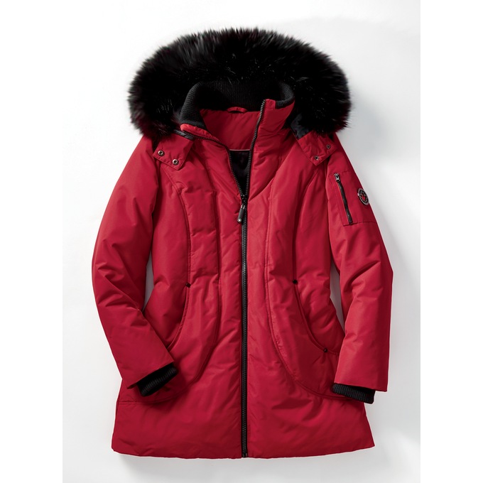 Snowfall Parka, Jester Red, large