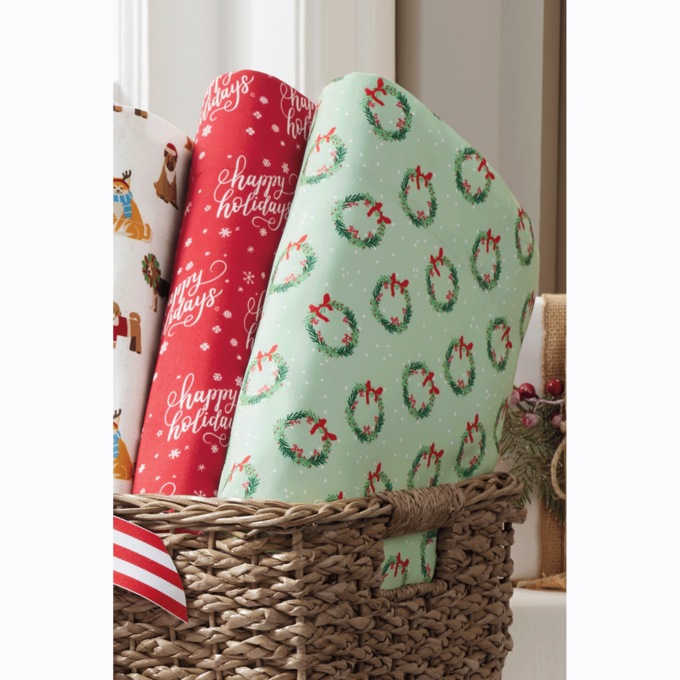 Holiday Print 2-Pack Flannel Sheet Set, , large