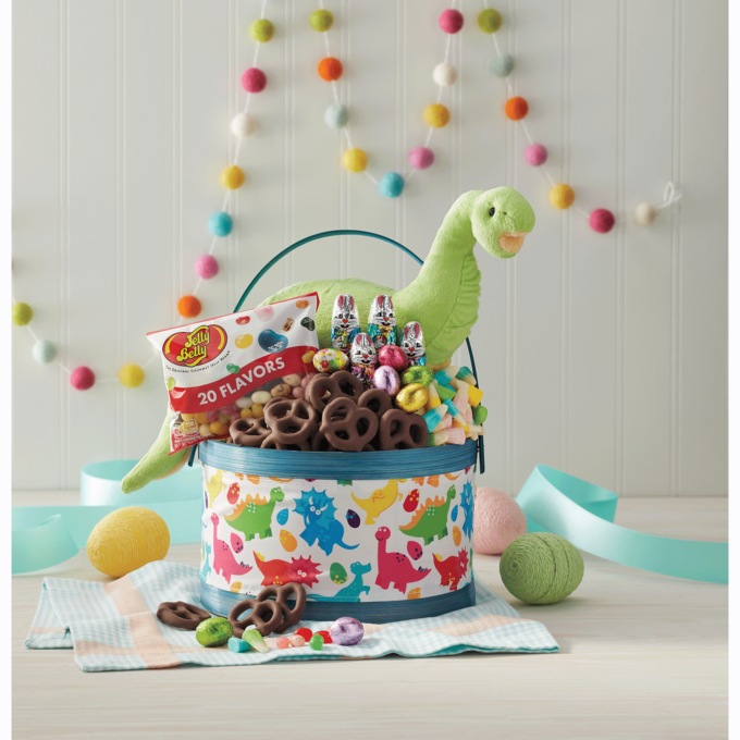 Easter Dino Basket, , large