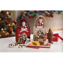 Set of 2 Holiday Gift Totes, , large