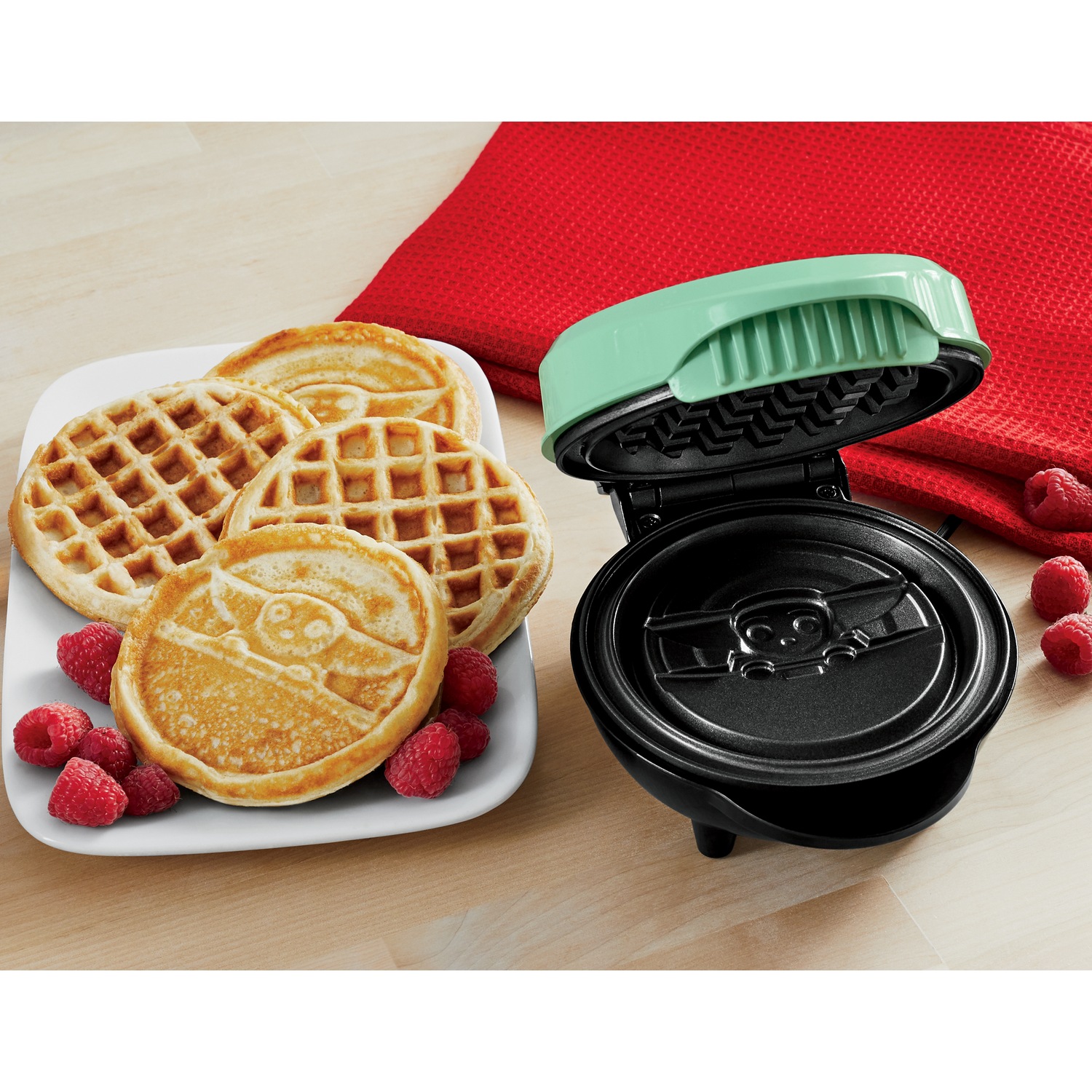 Star Wars Baby Yoda Mini Waffle Maker Swiss Colony