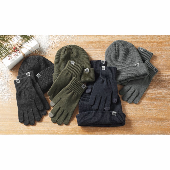Britt's Knits Craftsman Hat & Glove Set, , large