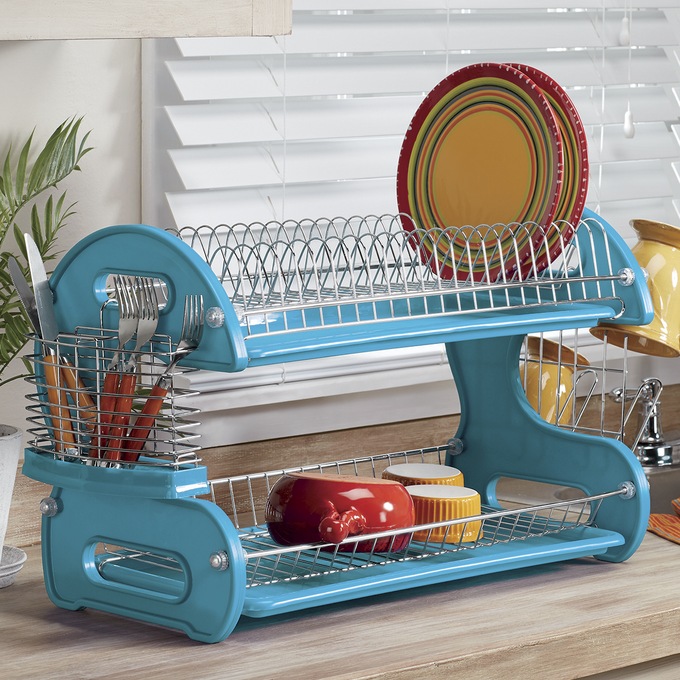 2-Tier Dish Rack, , large