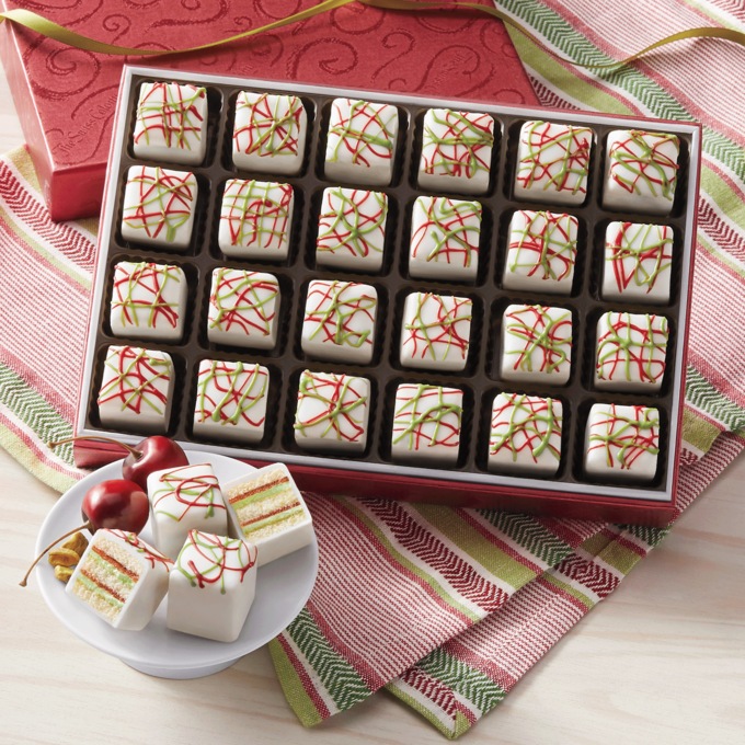 Cherry Pistachio-Flavored Petits Fours, , large