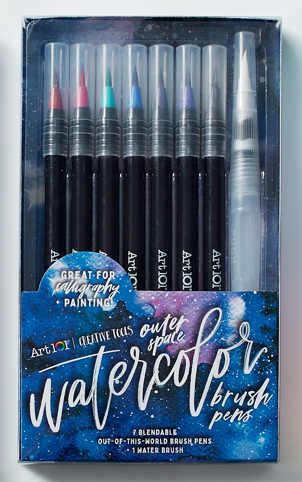 art 101 watercolor brush pens how to use