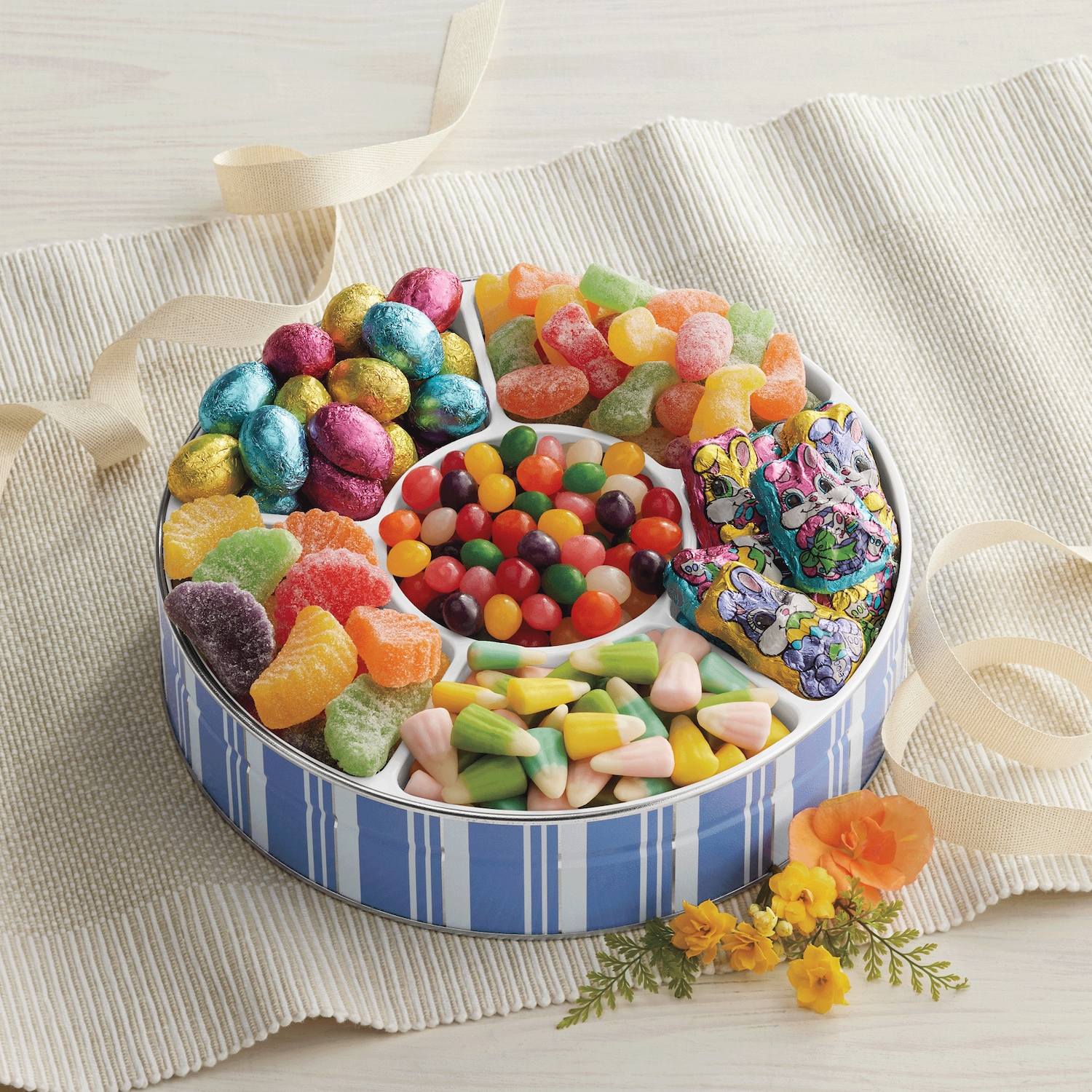 Spring Candy Containers Spring Candy Tin - 2-Day Shipping | Swiss Colony