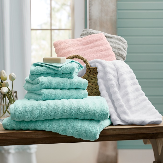 Spa Zero Twist 6-Piece Towel Set, , large