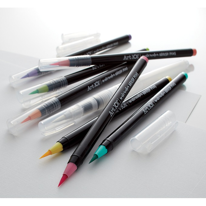 Art 101 Watercolor Brush Pens | Swiss Colony