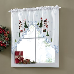 Snowman Swag, , large