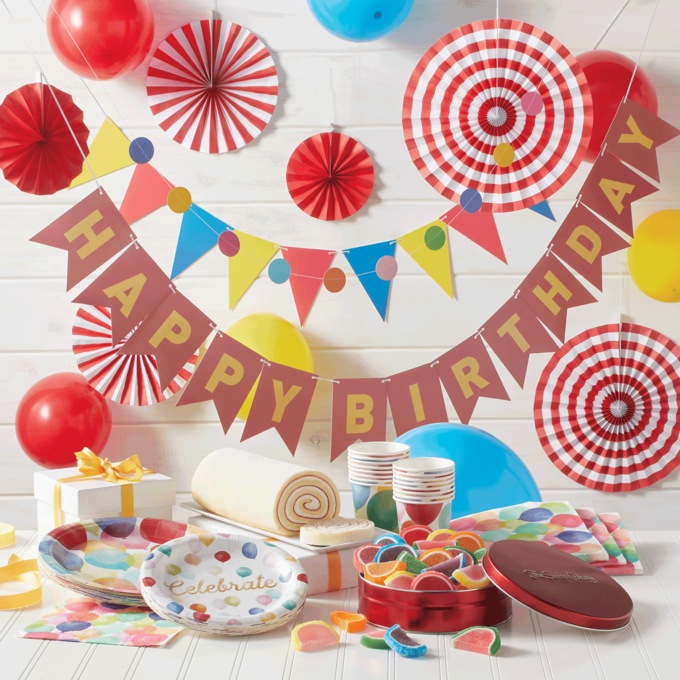 Colorful Birthday Party Kit, , large