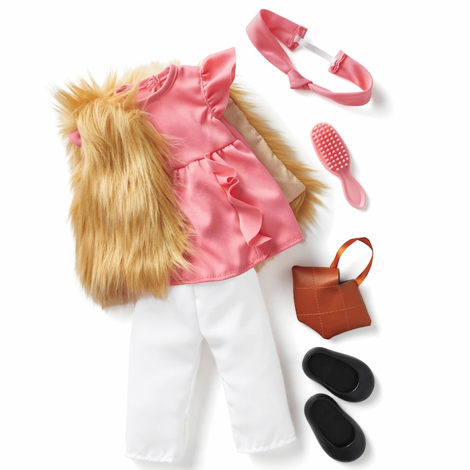 In Style Girl Doll with Set of 3 Outfits, , large