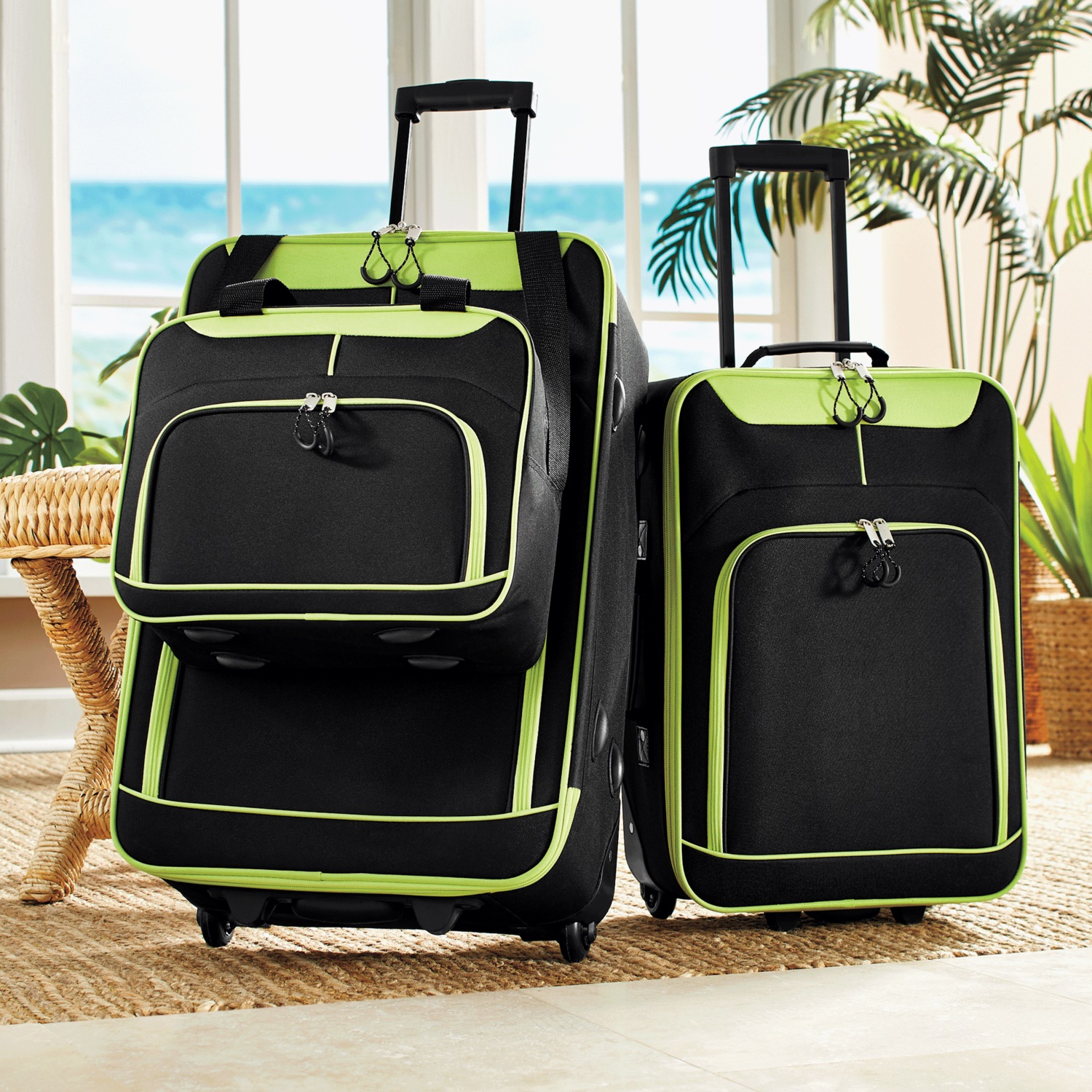 3-Piece Soft-Sided Luggage Set | Swiss Colony