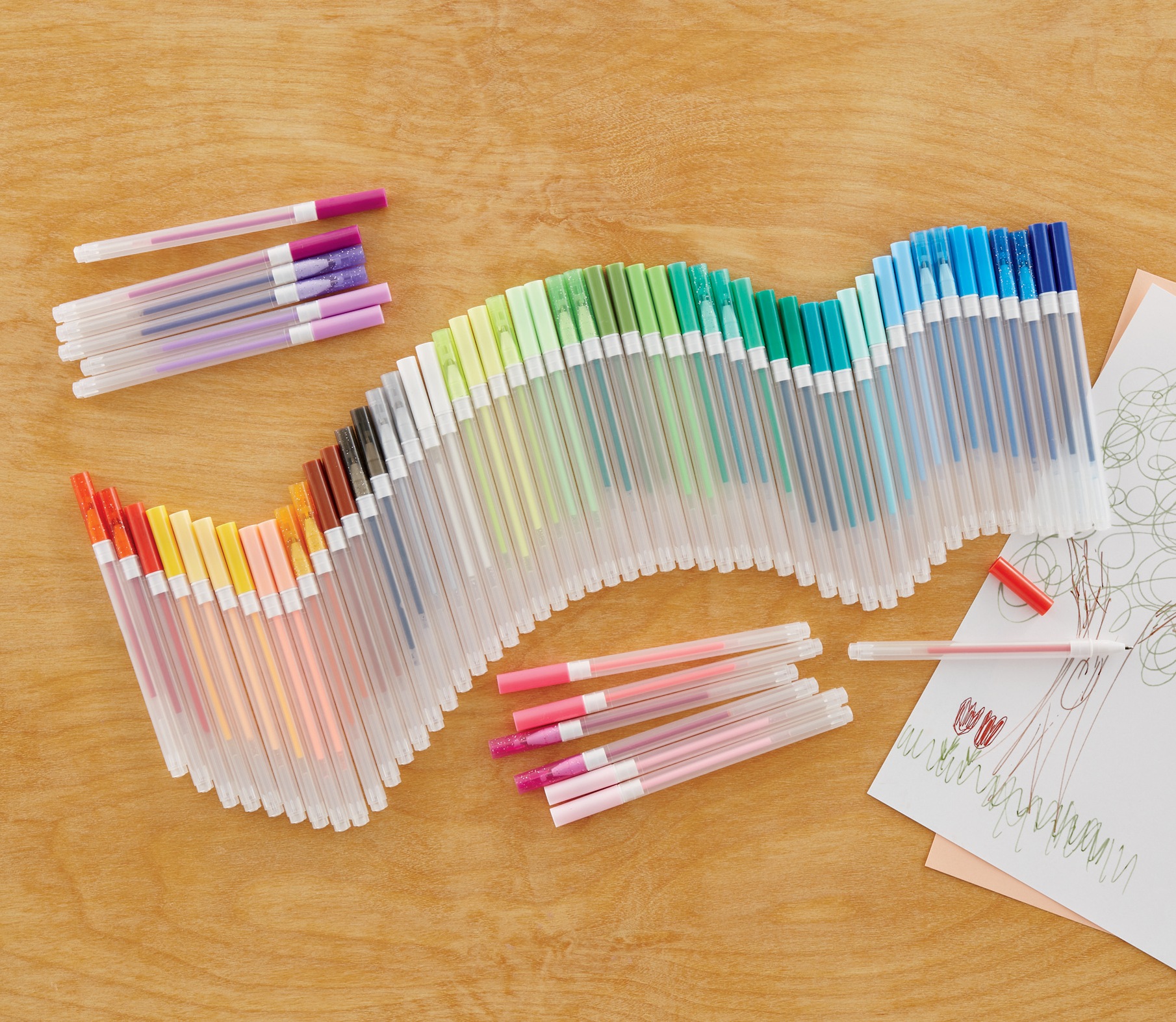 large gel pen set