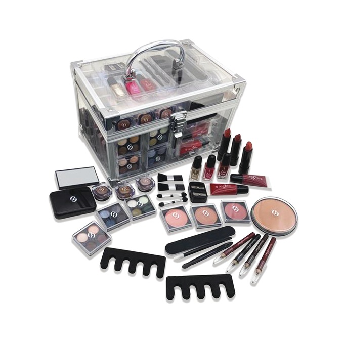 Michael Giordano 48-Piece Blockbuster Makeup Tote, , large