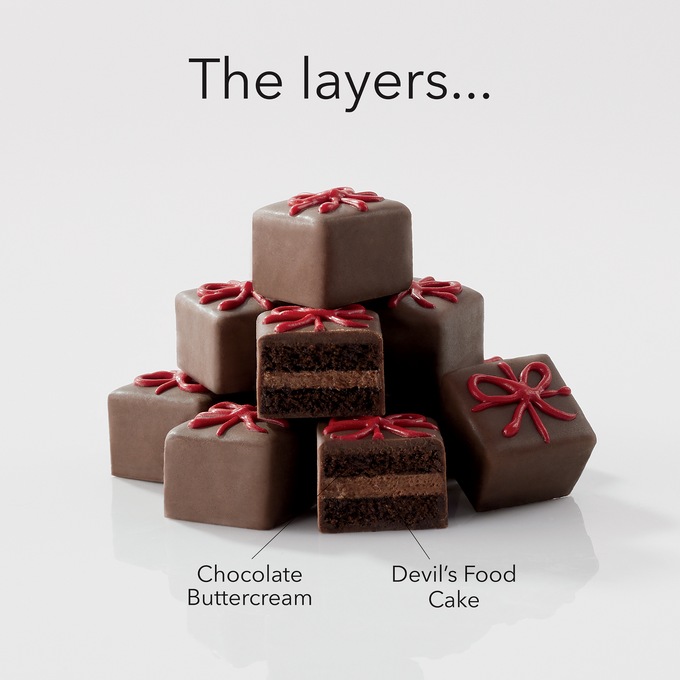 Happy Holiday Petits Fours - Delivery Included, , large