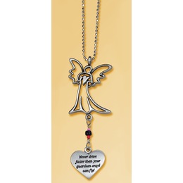 Guardian Angel Car Charm, , large
