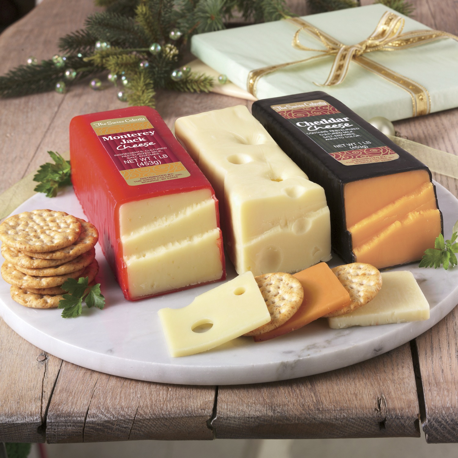 Jumbo Cheese Trio Swiss Colony