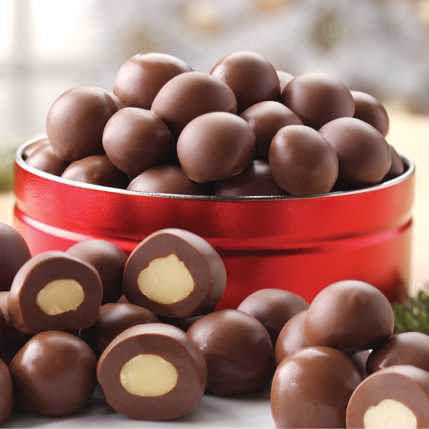 Milk Chocolate Covered Macadamia Nuts Swiss Colony