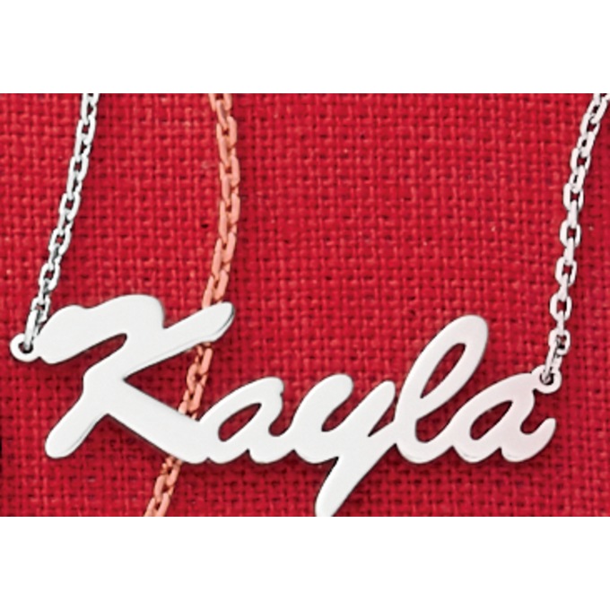 Personalized Colored Stainless Steel Name Jewelry, , large