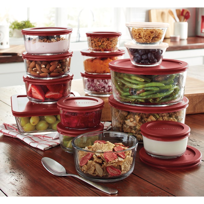 Anchor Hocking 30-Piece Food Storage Set, , large