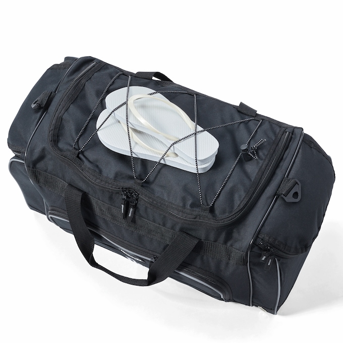 Personalized Duffel Bag with Shoe Pocket and Lockable Zips, , large