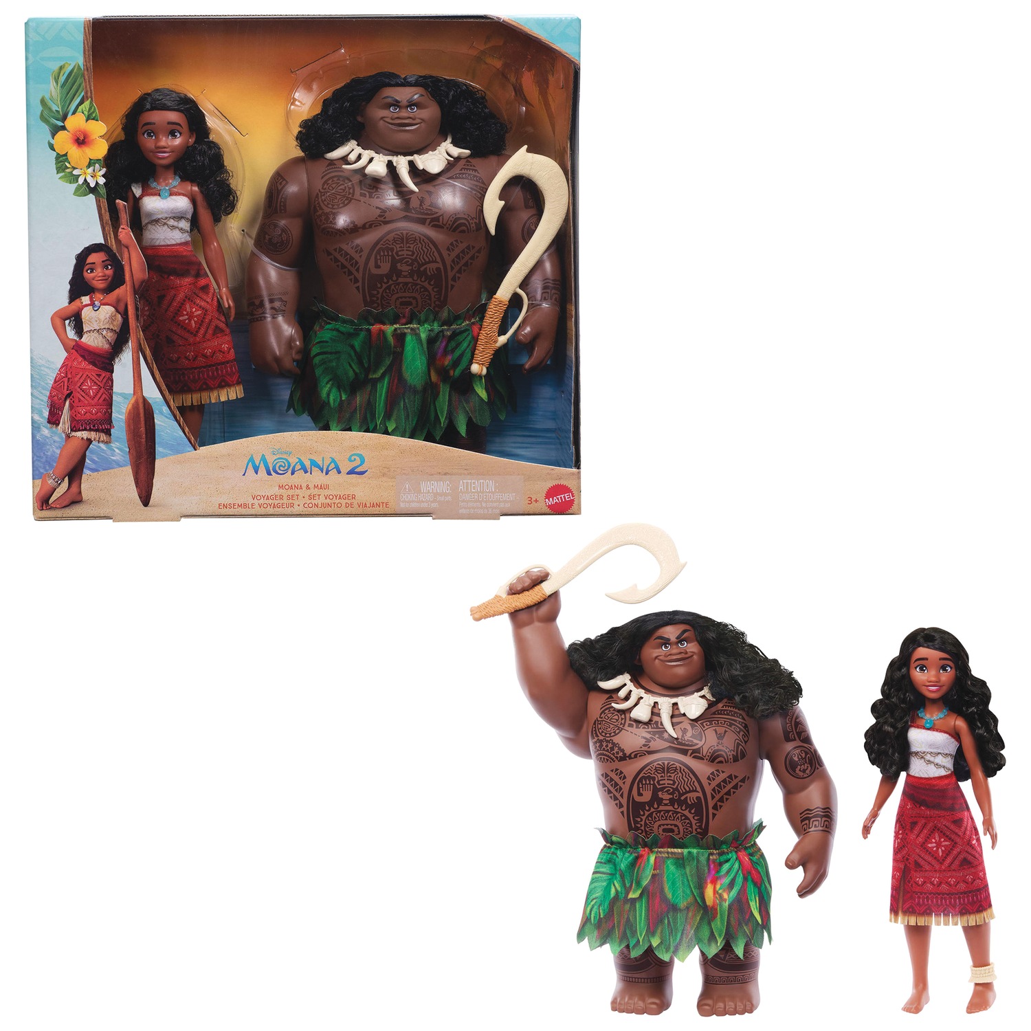 Disney Moana 2 - Moana & Maui Voyager Set of 2 Dolls | Swiss Colony