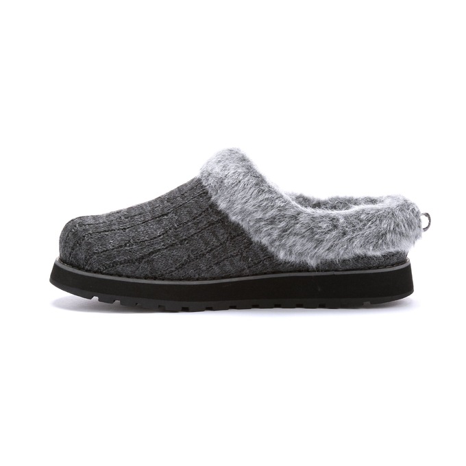 Skechers Women's Ice Angel Mule by BOBS, Charcoal, large